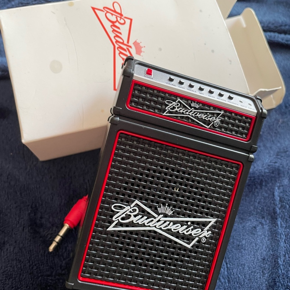 Budweiser collectible mini speaker
